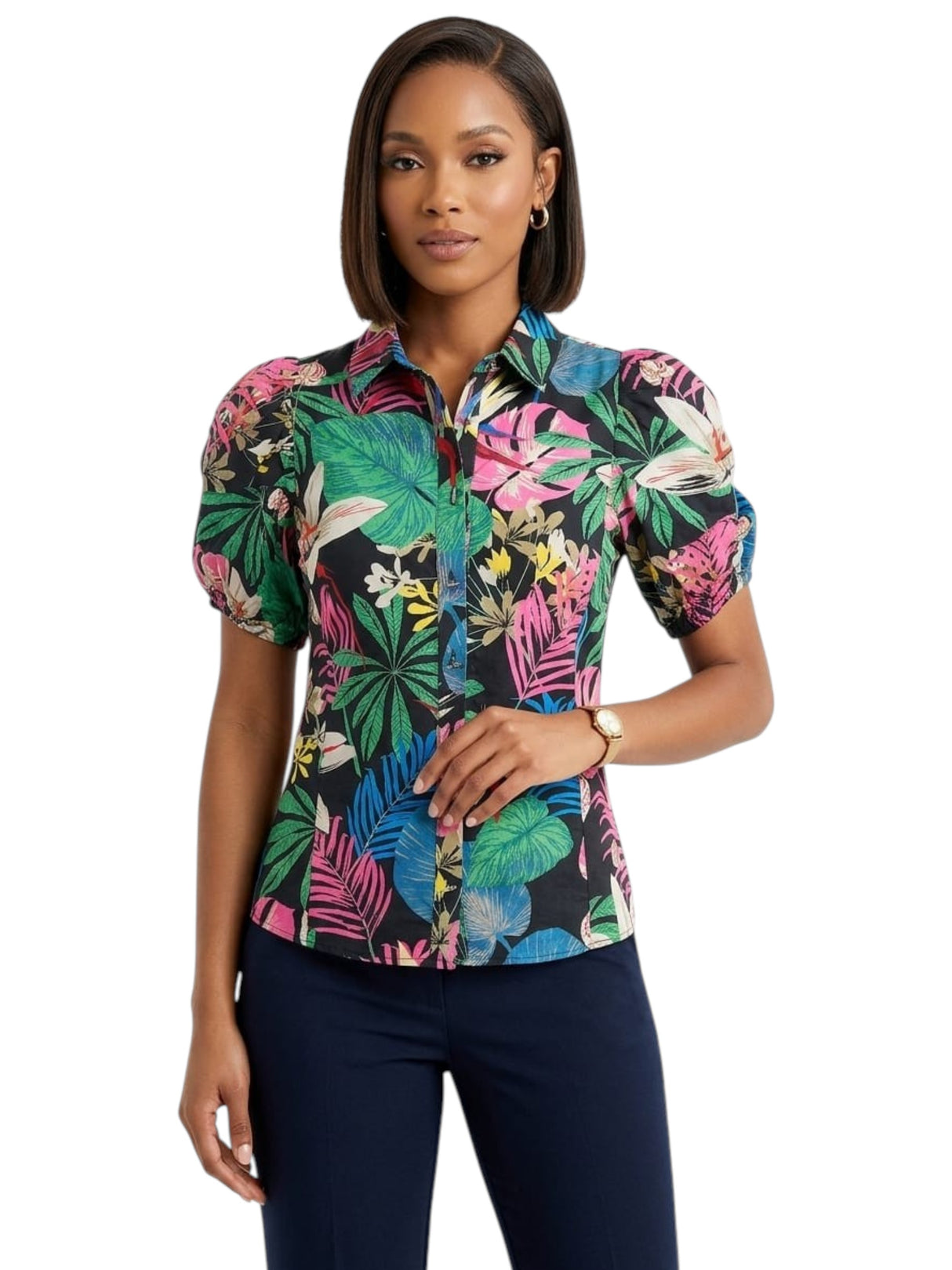 Image for Women's Printed Chemise,Multi