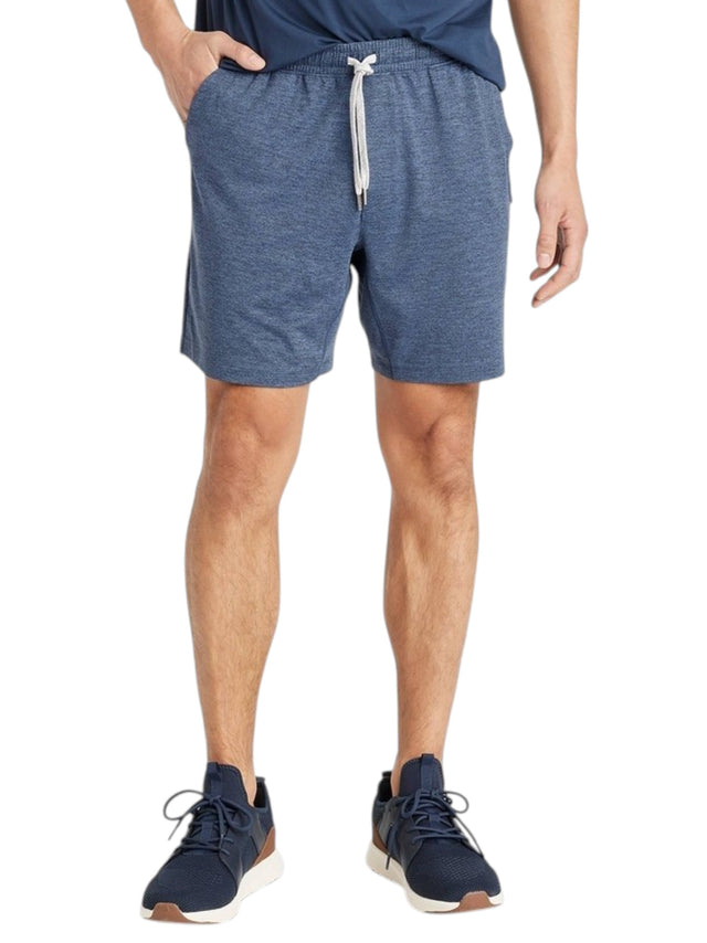 Image for Men's Plain Solid Short,Light Navy