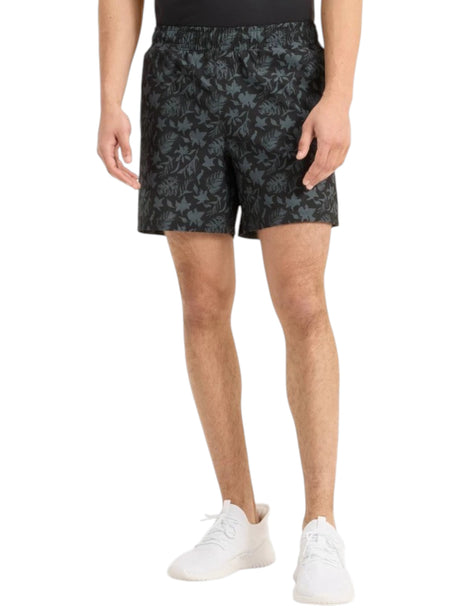 Image for Men's Printed Short,Black/Grey