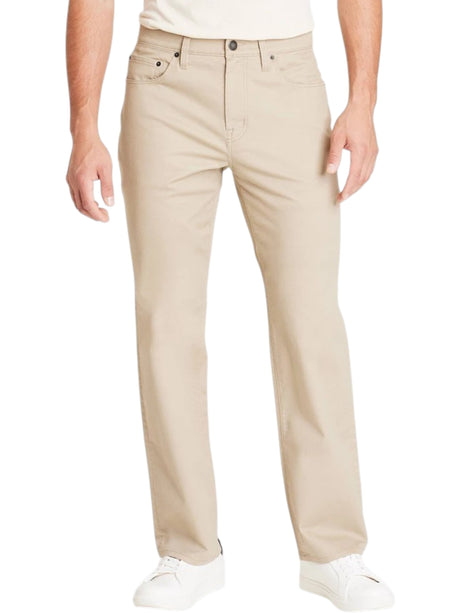 Image for Men's Plain Solid Pant,Beige