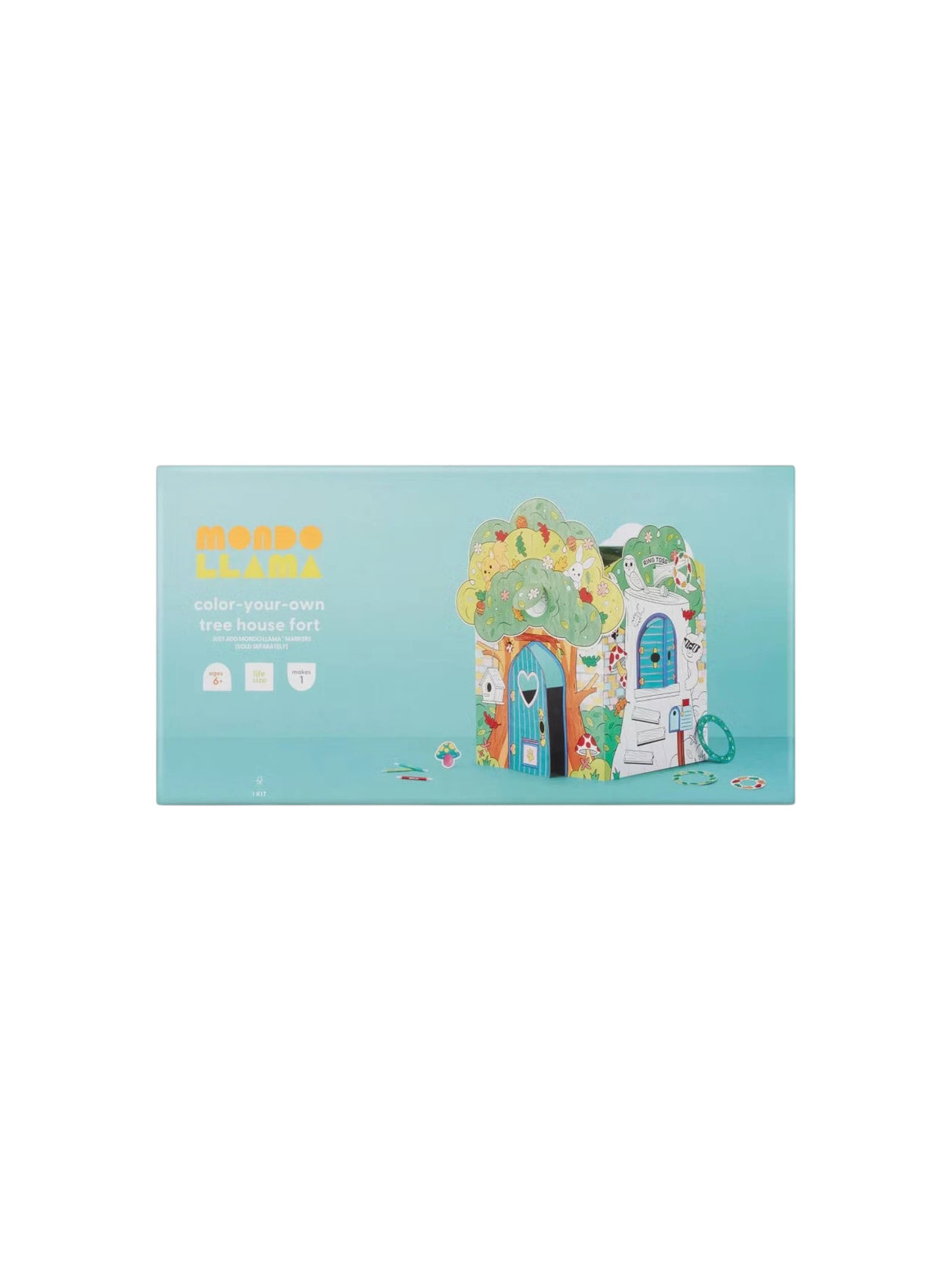 Image for Color-Your-Own Tree House Fort