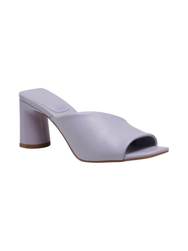 Image for Women's Plain Heeled Shoes,Purple