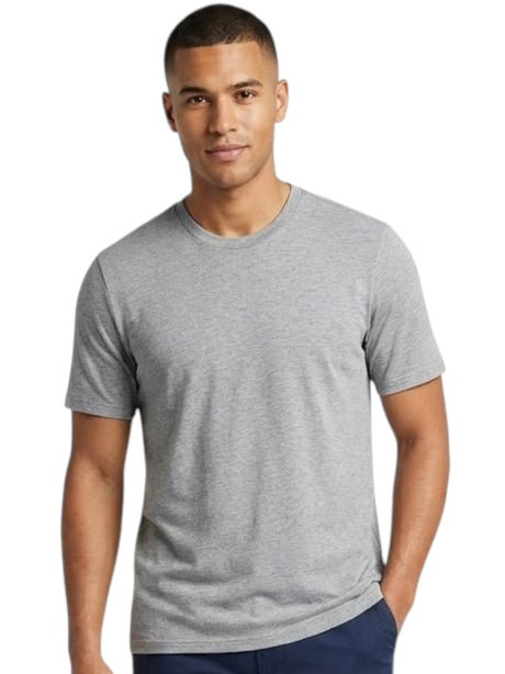 Image for Men's Plain Solid Sport Top,Grey