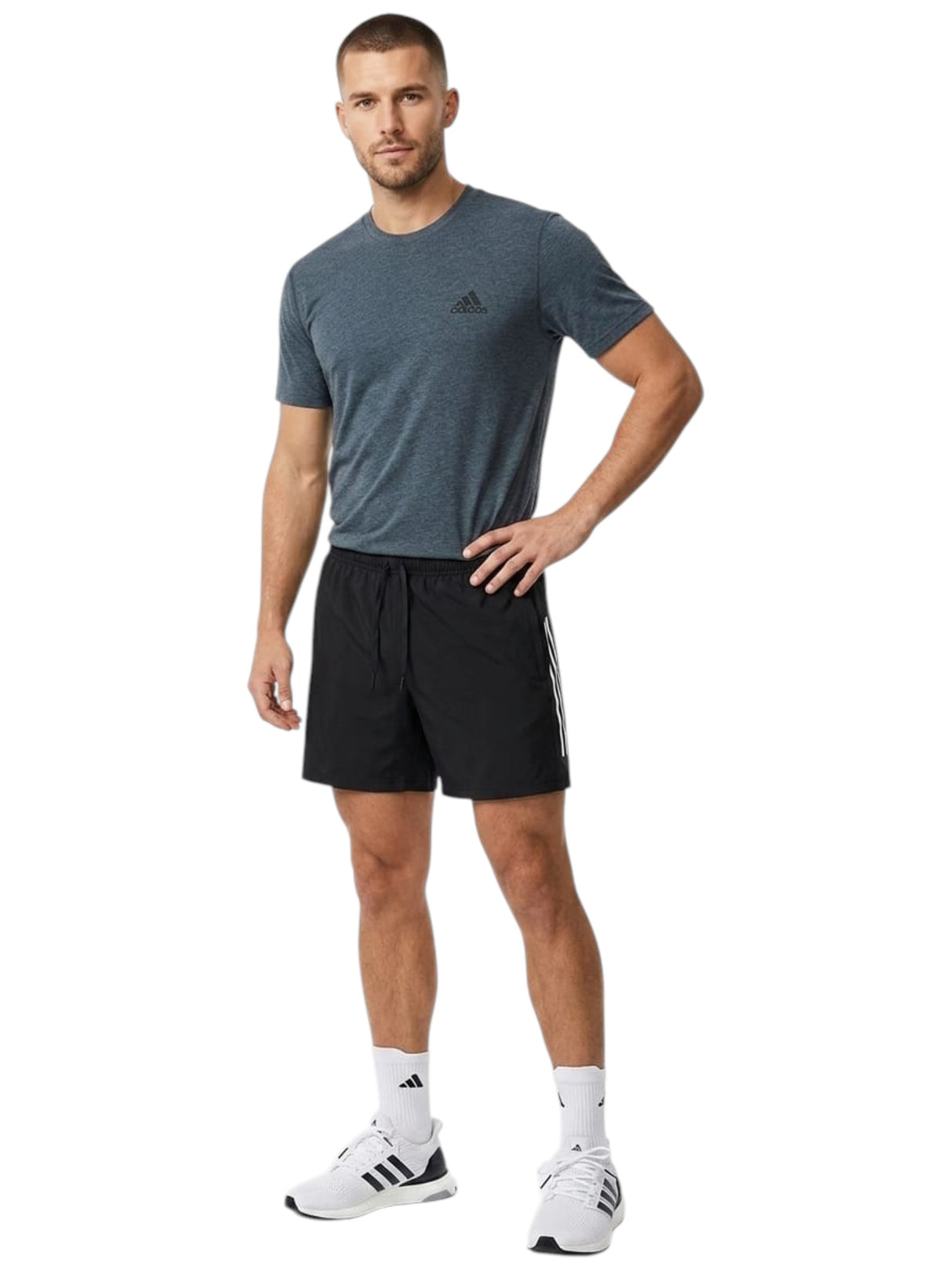 Image for Men's Brand Logo Printed Sport Top,Dark Grey