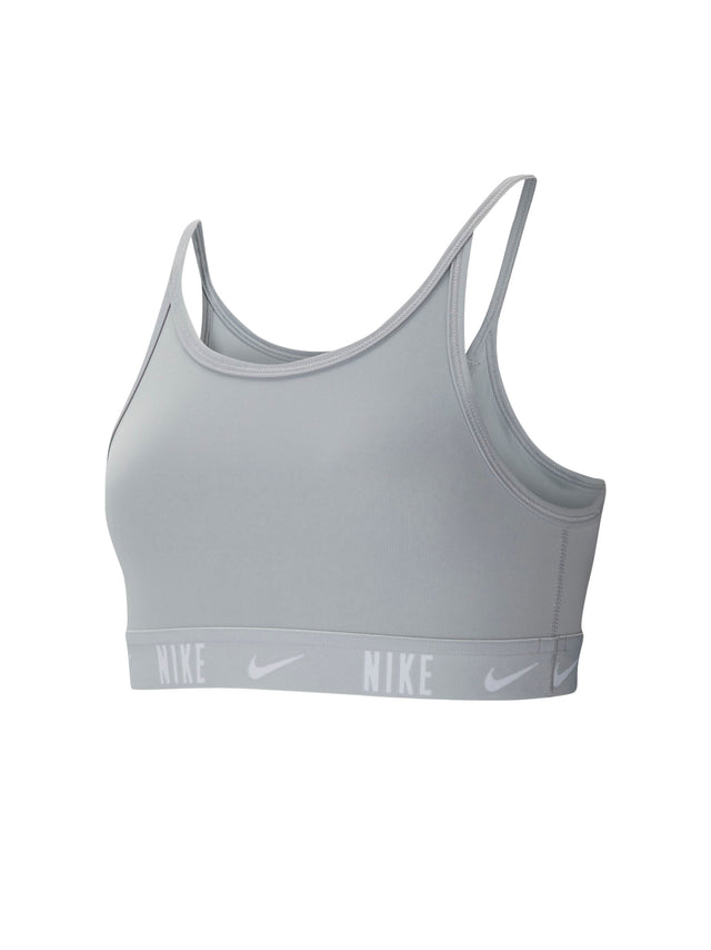 Image for Kids Girl's Brand Logo Printed Sport Bra,Grey