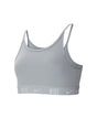 Image for Kids Girl's Brand Logo Printed Sport Bra,Grey