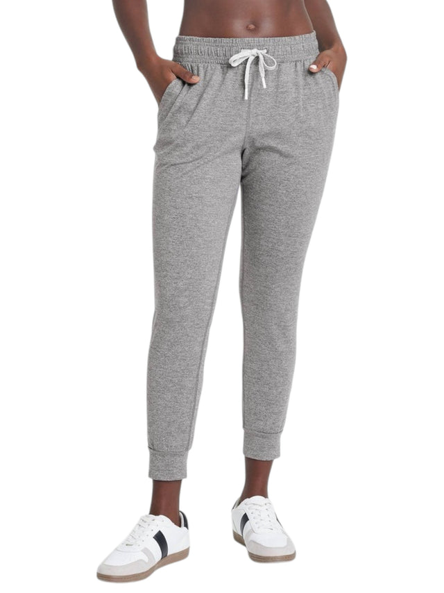 Image for Women's Plain Solid Pant,Grey