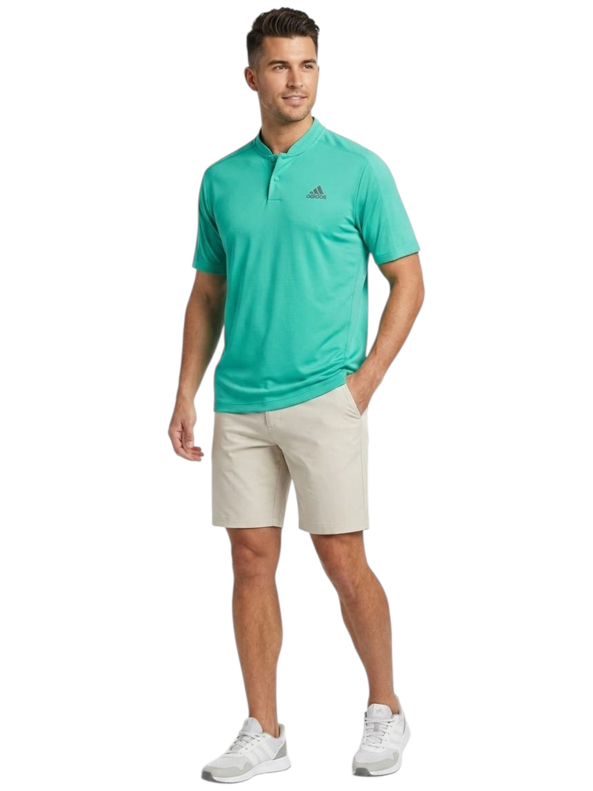 Image for Men's Ribbed Sport Top,Turquoise