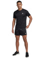 Image for Men's Brand Logo Printed Sport Short,Black