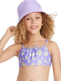 Image for Kids Girl's Printed Bikini Top,Mauve