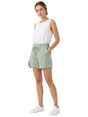 Image for Women's Plain Solid Short,Mint Green