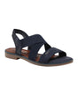 Image for Women's Ribbed Sandals,Navy