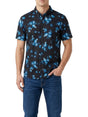 Image for Men's Printed Dress Shirt,Black