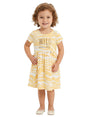 Image for Kids Girl's Printed Dress,Beige