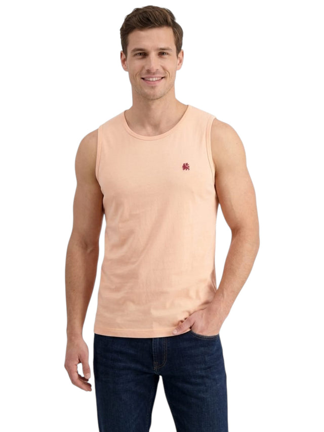 Image for Men's Plain solid Top,Peach