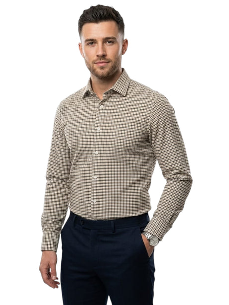Image for Men's Plaid Dress Shirt,Multi