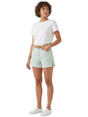 Image for Women's Plain Solid Jeans Short,Light Blue