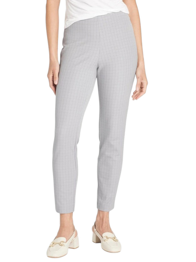 Image for Women's Plaid Pant,Grey