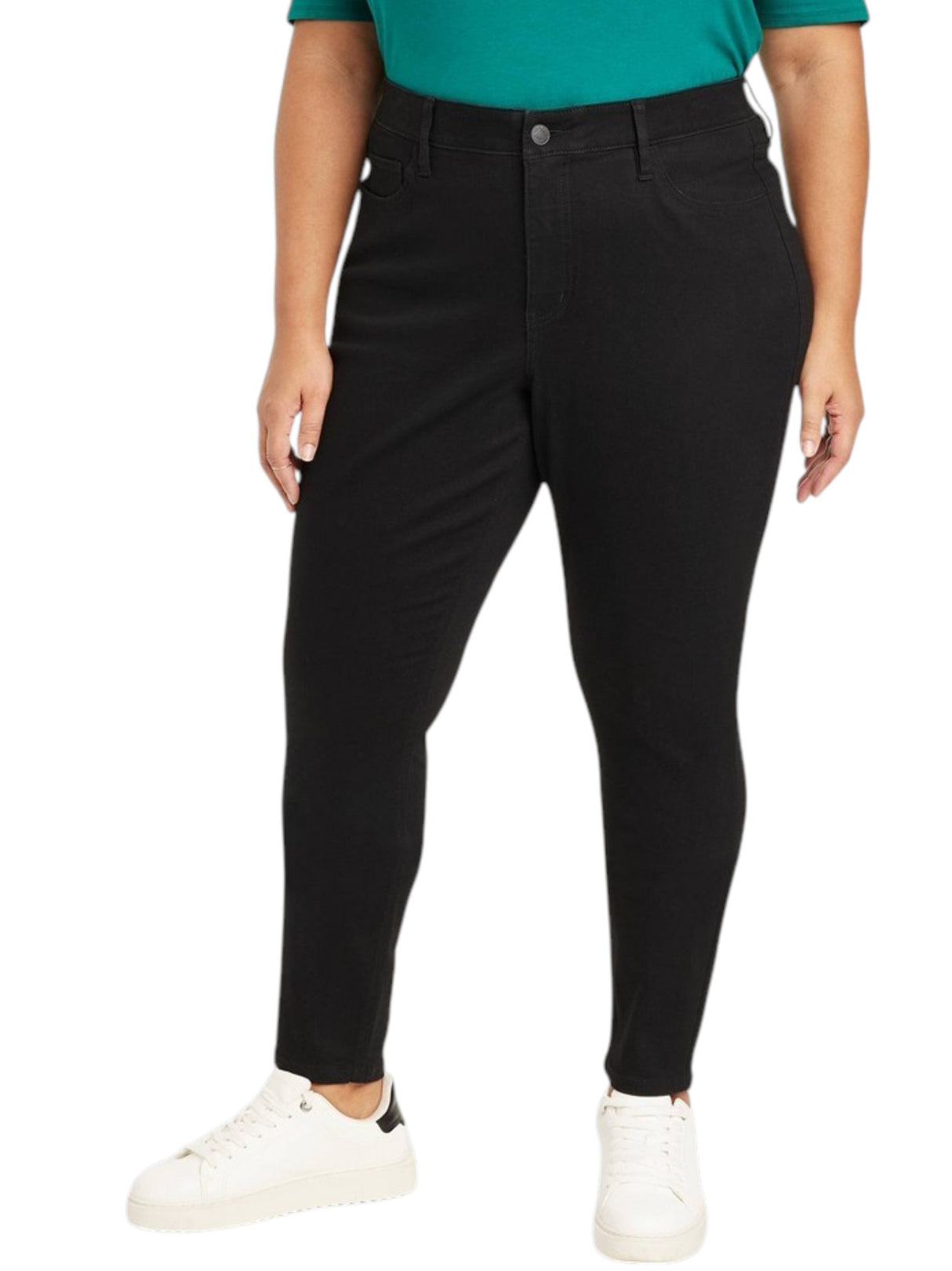 Image for Women's Plain Jeans,Black