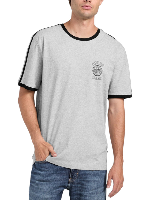 Image for Men's Colroblocked Top,Grey
