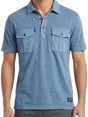 Image for Men's Plain Top,Dusty Blue
