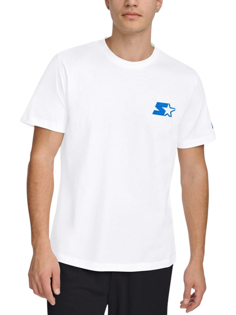 Image for Men's Back Printed Top,White