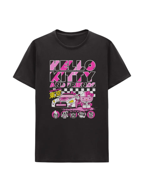 Image for Women's Brand Logo Printed Top,Black