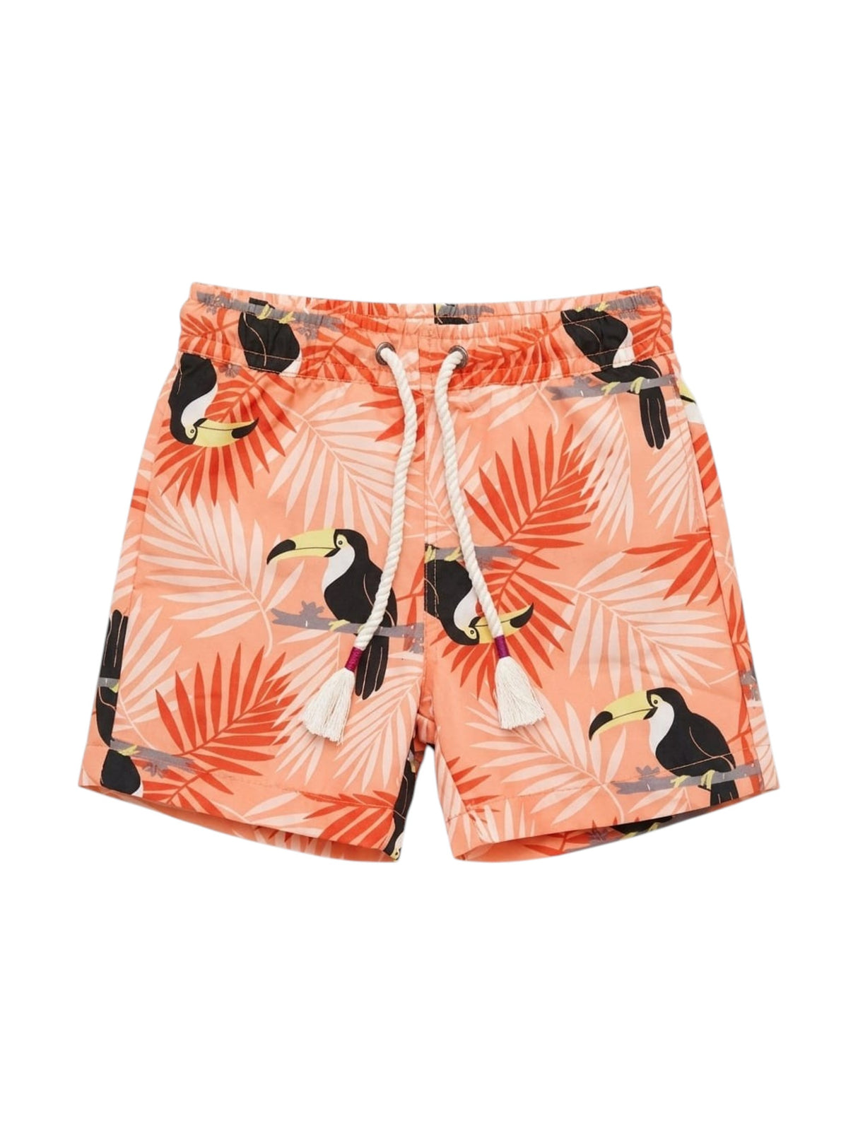 Image for Kids Boy's Printed Swim Short,Coral