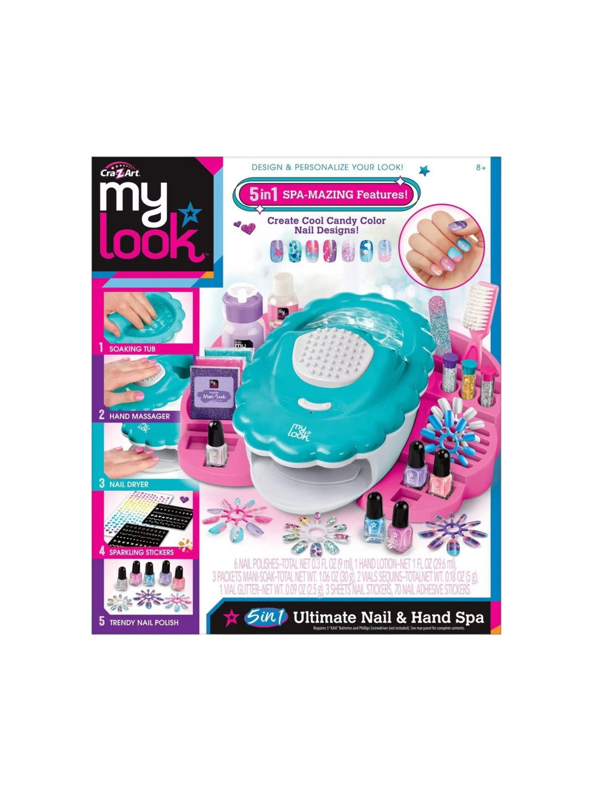Image for 5-In-1 Ultimate Nail & Hand Spa Activity Kit