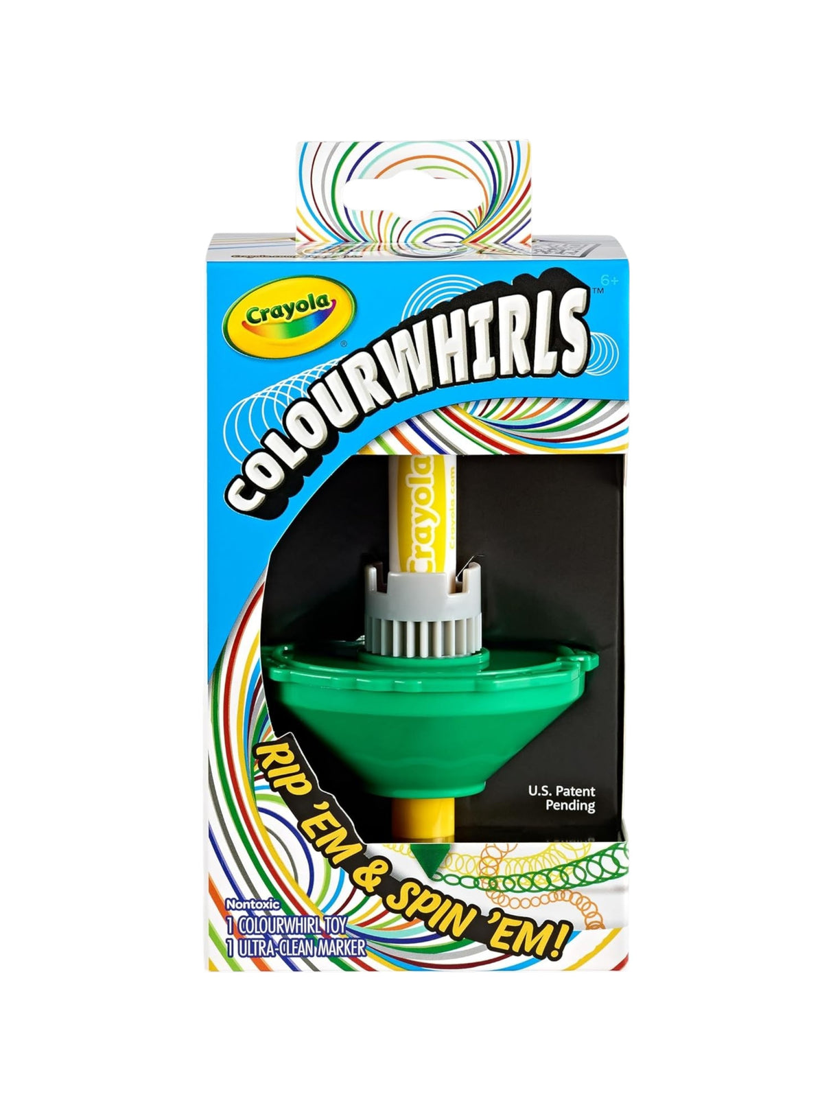 Image for Crayola Colourwhirls Spin Art Set