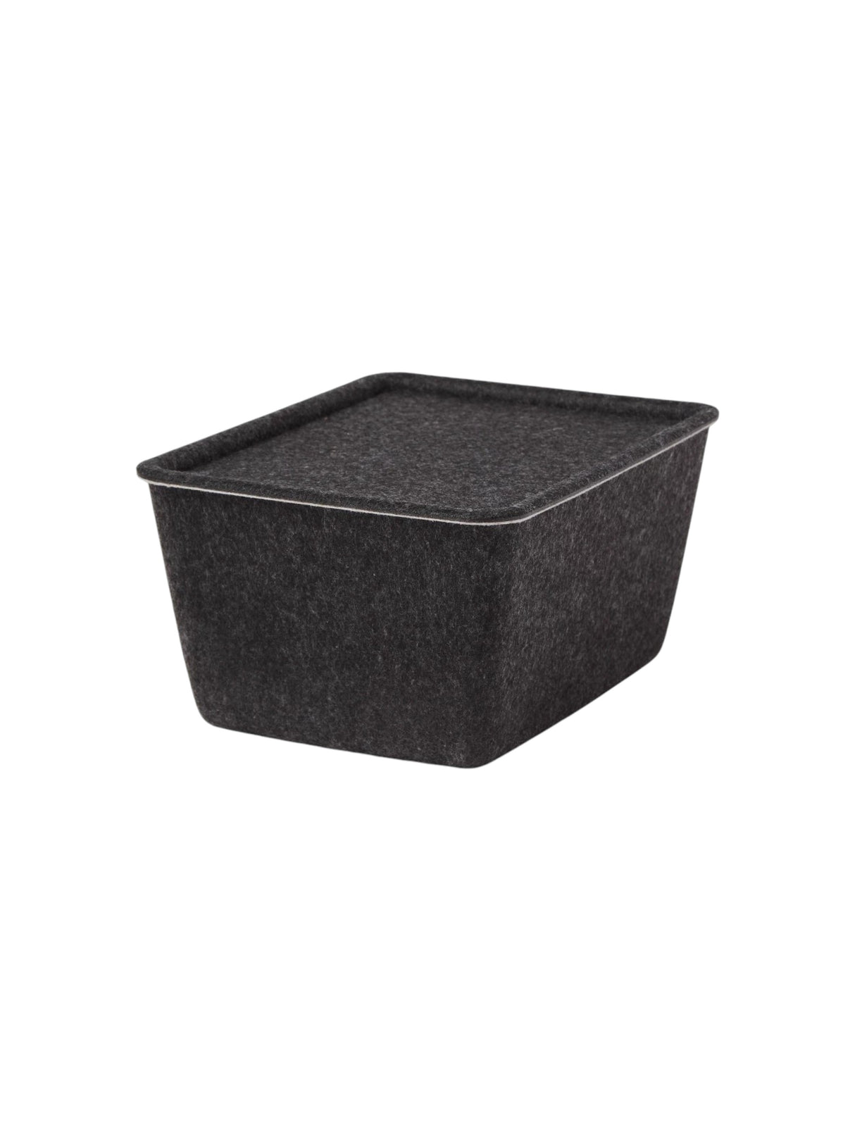 Image for Stackable Felt Bin With Lid