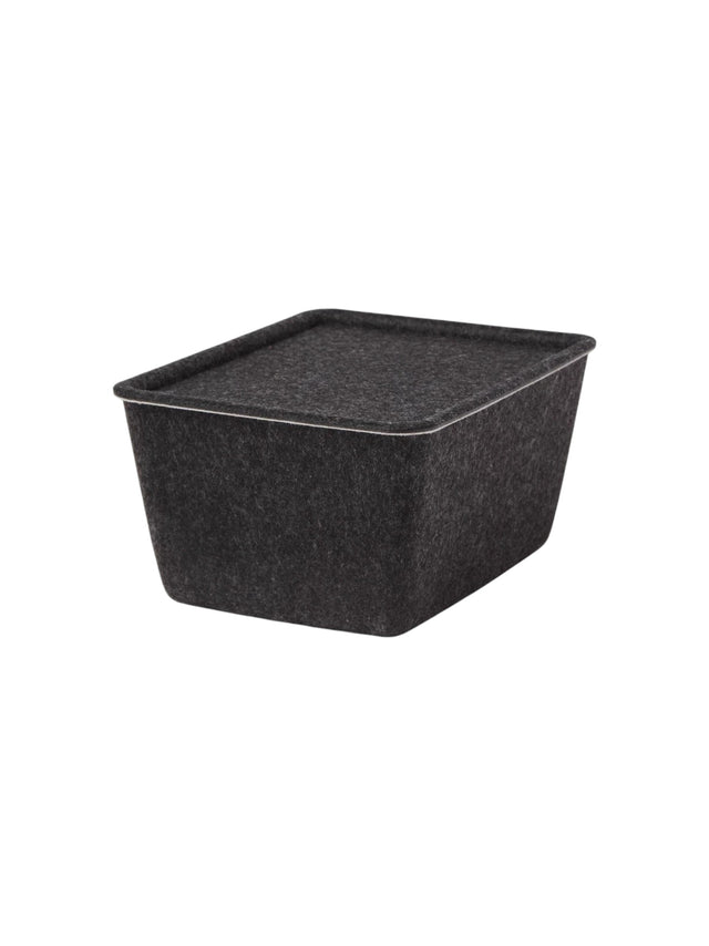 Image for Stackable Felt Bin With Lid