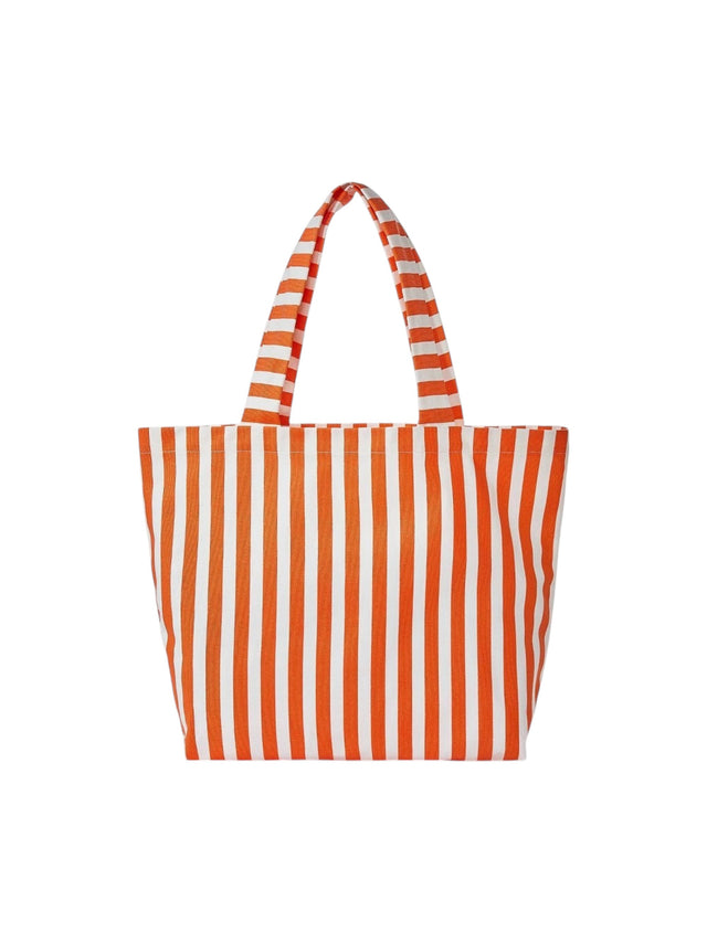 Image for Canvas Beach Striped Tote Bag