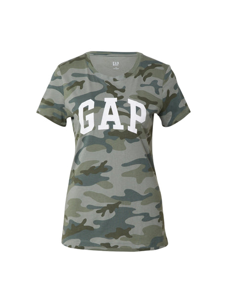 Image for Women's Brand Logo Printed Top,Multi