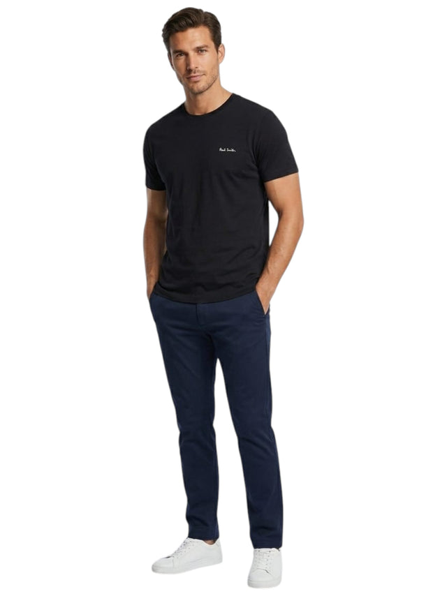 Image for Men's Plain Solid Top,Black