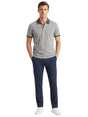 Image for Men's Plain Solid Top,Olive/White