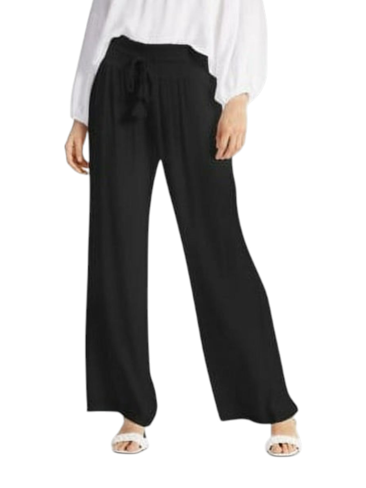 Image for Women's Plain solid Pant,Black