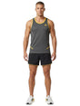 Image for Men's Brand Logo Printed  Sport Top,Dark Grey