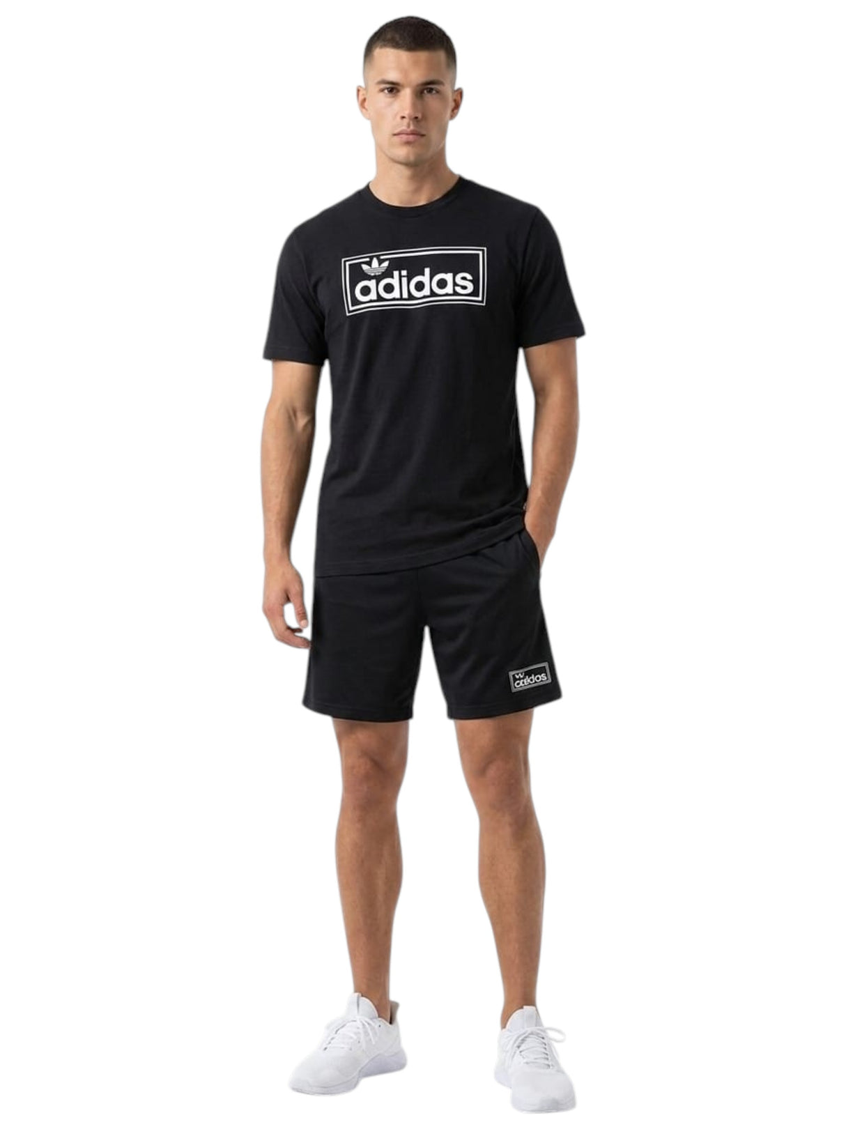Image for Men's Brand Logo Printed Top,Black