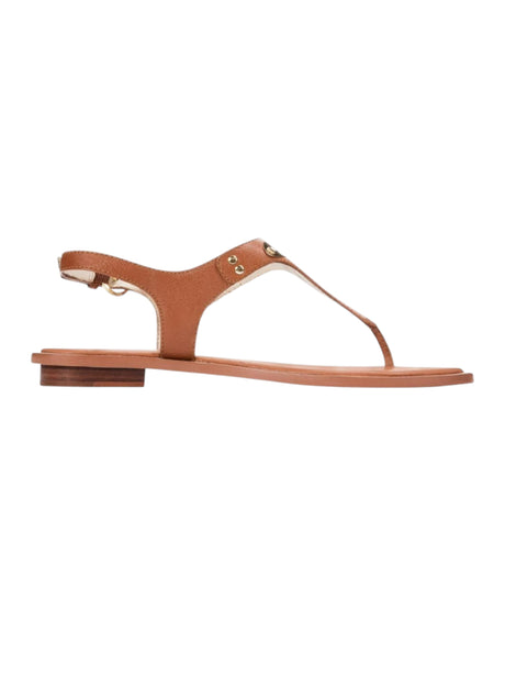 Image for Women's Logo Designed Sandals,Brown