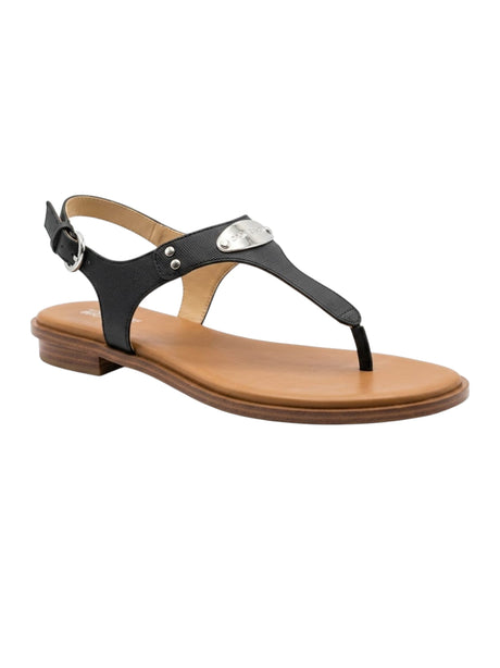 Image for Women's Logo Designed Sandals,Black