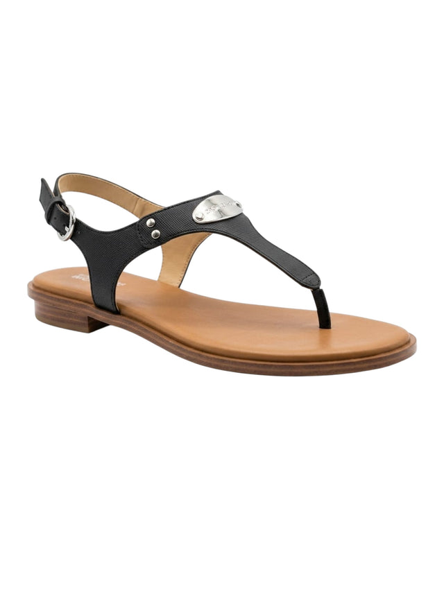 Image for Women's Logo Designed Sandals,Black
