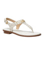 Image for Women's Logo Designed Sandals,Vanila