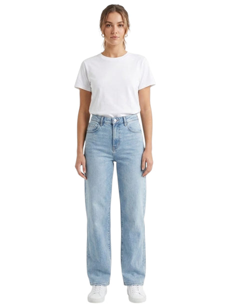 Image for Women's Plain Solid Jeans,Blue