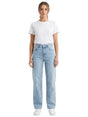 Image for Women's Plain Solid Jeans,Blue