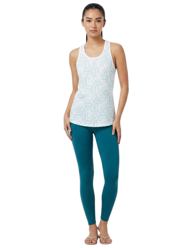 Image for Women's Brand Logo Printed Sport Top,White
