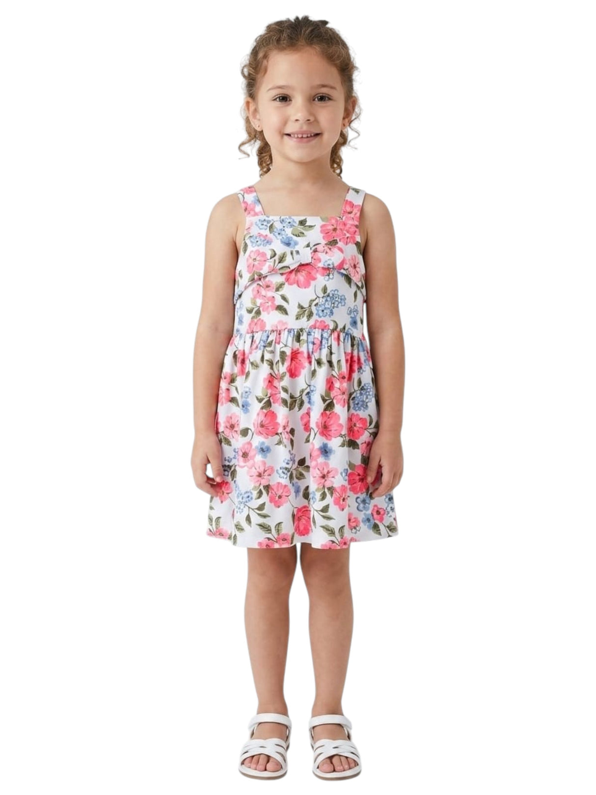 Image for Kids Girl's Floral Printed Dress,Multi