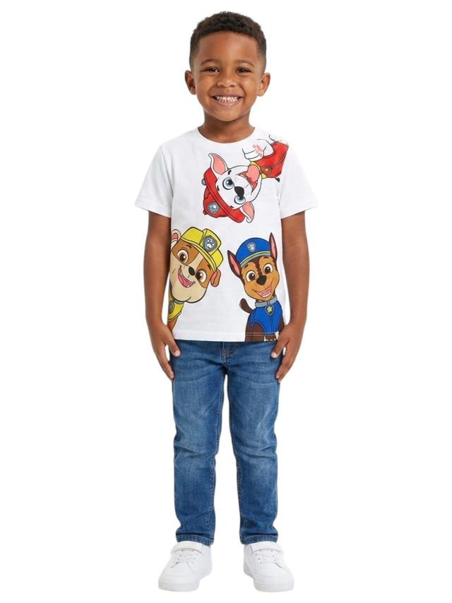 Image for Kids Boy's Graphic Printed Top,White