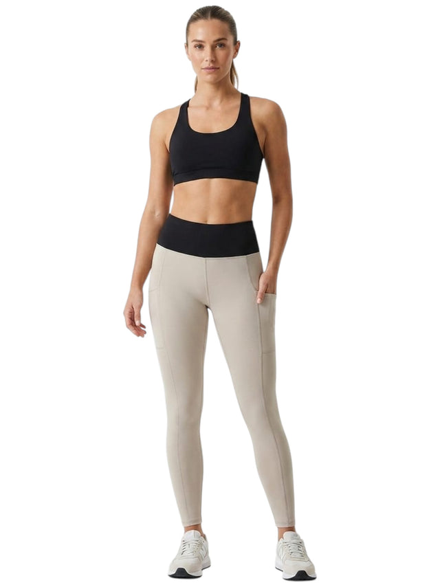 Image for Women's Colorblocked Legging,Beige