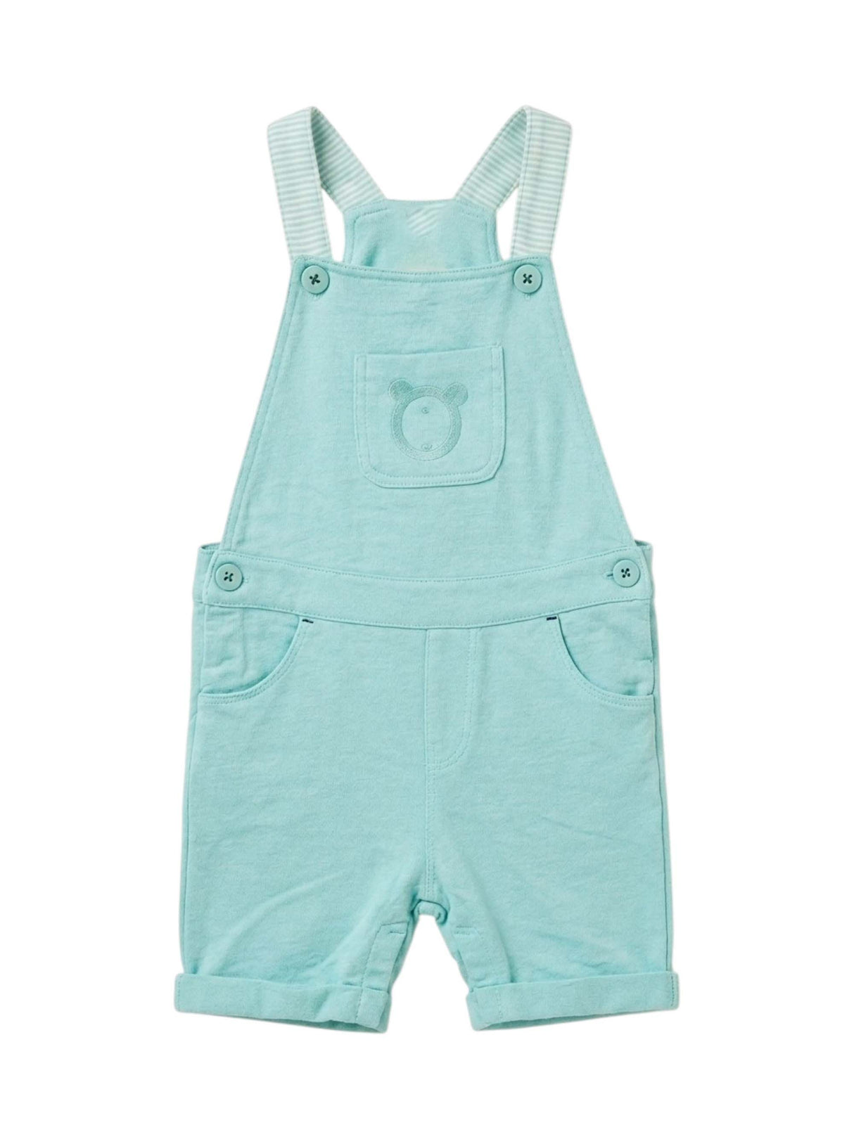 Image for Kids Boy's Plain Jumpsuit,Light Blue